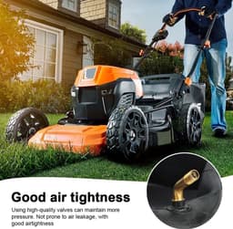 SnelShoppen - 2Pcs 3.50-8 Binnenbanden voor Tuinwagens, Vervangingsbanden voor Hooivork, Hoge Druk, Explosieveilig, Perfect voor Grasmaaier en Tuintra — thumbnail 5