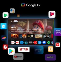 QLED Smart TV 50 Inch – 4K Ultra HD met HDR10, Google TV, 60Hz, HDMI 2.1 en Bluetooth 5.1 — thumbnail 3
