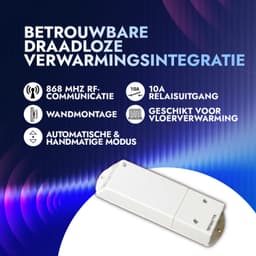 Watts Vision ontvanger muurmontage - zonder aansluitsnoer — thumbnail 5