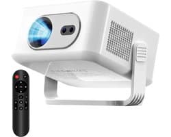 Mini Beamer Android 14 - 300 ANSI Lumen HD 720p - LED Projector - Compact Draagbaar - Thuisbioscoop Entertainment