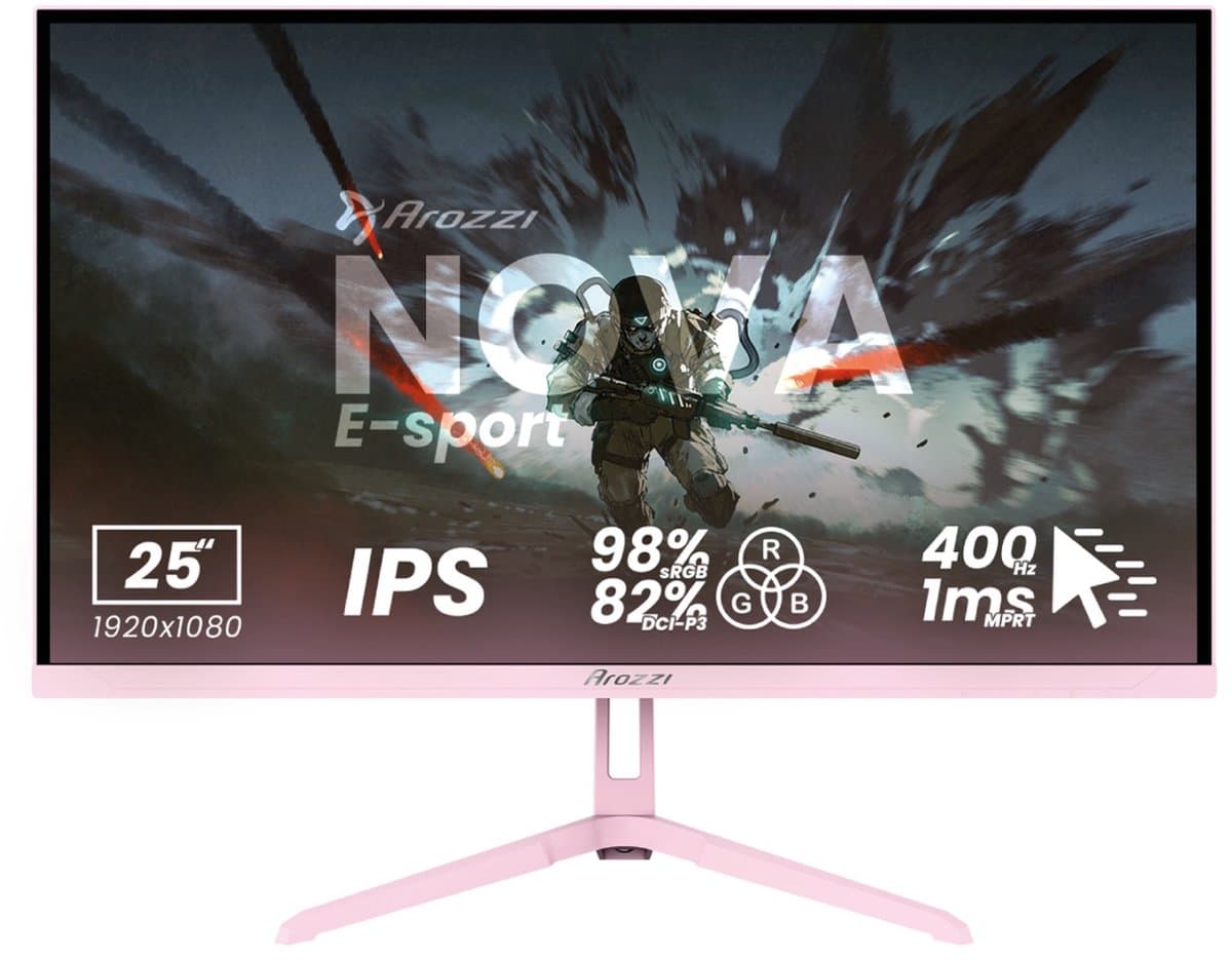 Arozzi Nova E-sport 25" led monitor — afbeelding 1