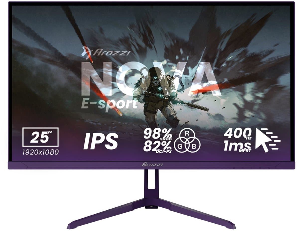 Arozzi Nova E-sport 25" led monitor — afbeelding 1