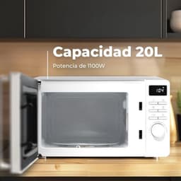 Multifunctionele magnetron 20L - compact model met grillfunctie en digitale timer — thumbnail 2