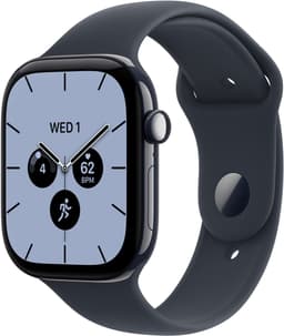 Apple Watch Series 12 GPs + Cellular 42mm - Night Blue Ceramic Case Sport Band M/l Smartwatch Navy — thumbnail 1