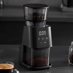 Elektrische Koffiebonenmolen Enige Uitvoering - 2.2 Kg Gewicht - 32x23x16 Cm Afmetingen - Volautomatische Espressomachine - Huishoudelijk Gebruik — thumbnail 2
