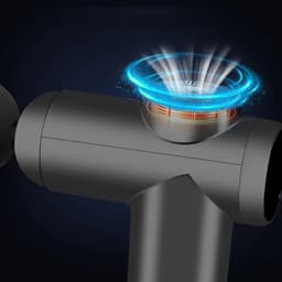 32 Snelheidsniveaus En LCD-Touchscreen – Massagepistool Met 8 Opzetstukken – Oplaadbaar En Draagbaar – 1200 mAh En 30W Diepe Weefselpercussie – Voor Spierherstel En Pijnverlichting – Zwart — thumbnail 5