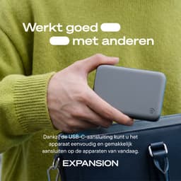 Seagate Expansion Portable - Externe harde schijf - USB-C - HDD - 4TB - Zwart — thumbnail 3