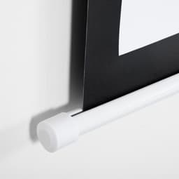 COVREO Projectiescherm 99 inch 178 x 178 cm wit, kunststof met hoogteverstelling — thumbnail 3