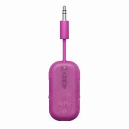 Twelve South AirFly Pro 2 – Geniet van In-Flight Entertainment met Draadloze Hoofdtelefoons – Koppel Twee Sets Draadloze Hoofdtelefoons voor Gedeeld Luisteren – Meer dan 25 Uur Batterijduur - Roze — thumbnail 1