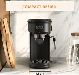 Krups Mini Maestro XP3508 - Pistonmachine - 20 bar druk - 7 recepten voor warme en koude dranken — thumbnail 4