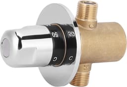 Thermostat Kraan - Douche Mixer - Veilig Douchen - Stabiele Temperatuurregeling - 15 x 10 x 10 cm - Chroom — thumbnail 5