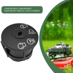 Contactschakelaar Grasmaaier - 4 Posities - Inclusief Sleutels - Zwart - Vervangend Onderdeel - Compatibel met Diverse Modellen - 7 Termi... — thumbnail 3