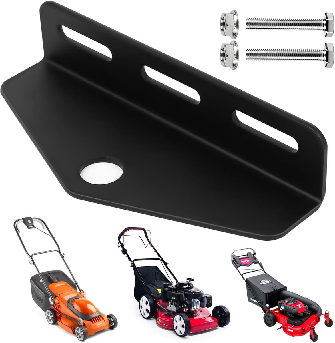Dailygoods - Universele Trekhaak Adapter voor Grasmaaier en Aanhanger - Robuust en Duurzaam — afbeelding 1