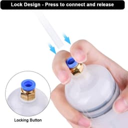500 ml olieafzuigpomp met vulniveau-indicator en 60cm verlengslang, handmatige afzuigpomp voor olie, benzine en brandstof, vulpomp voor auto, motorfiets, grasmaaier en transmissieolie — thumbnail 4