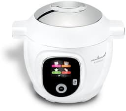 Intelligente Multikoker - Hogedrukpan Snelkookpan - Snelle Maaltijden Bereiden - 80 Geïntegreerde Recepten - 6 Liter - Wit — thumbnail 2