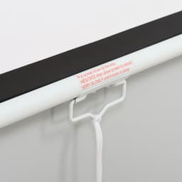 COVREO Projectiescherm 203 x 152 cm wit, 100 inch handmatig voor thuis — thumbnail 3