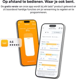 tado° Draadloze Slimme Thermostaat X (2e gen.) Multi-Room Starterskit - Incl. 2 Radiatorknoppen - OpenTherm & Relay - Matter, Google Home, Alexa & Apple Home - Wit — thumbnail 2
