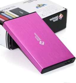 Externe Harde Schijf - Draagbare Opslag - Bestanden Opslaan - Super-Speed USB 3.0 - 160 GB - Roze — thumbnail 1
