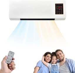 Mobiele Airco - Klimaatregelaar - Ruimte Koelen - Snelle Koeling Verwarming - 12000 BTU - Wit — thumbnail 1