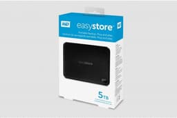 Externe Harde Schijf - Opslagstation - Bestanden Opslaan - Snelle Dataoverdracht - 5 TB - Zwart — thumbnail 2