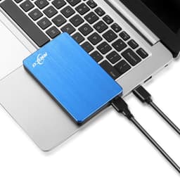 Externe Harde Schijf - Draagbare Opslag - Bestanden Opslaan - Plug and Play - 500GB - Blauw — thumbnail 4