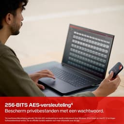 Externe SSD - Opslagstation - Snelle Data Transfer - Water- en Stofbestendig - 1TB Opslag - Zwart — thumbnail 4