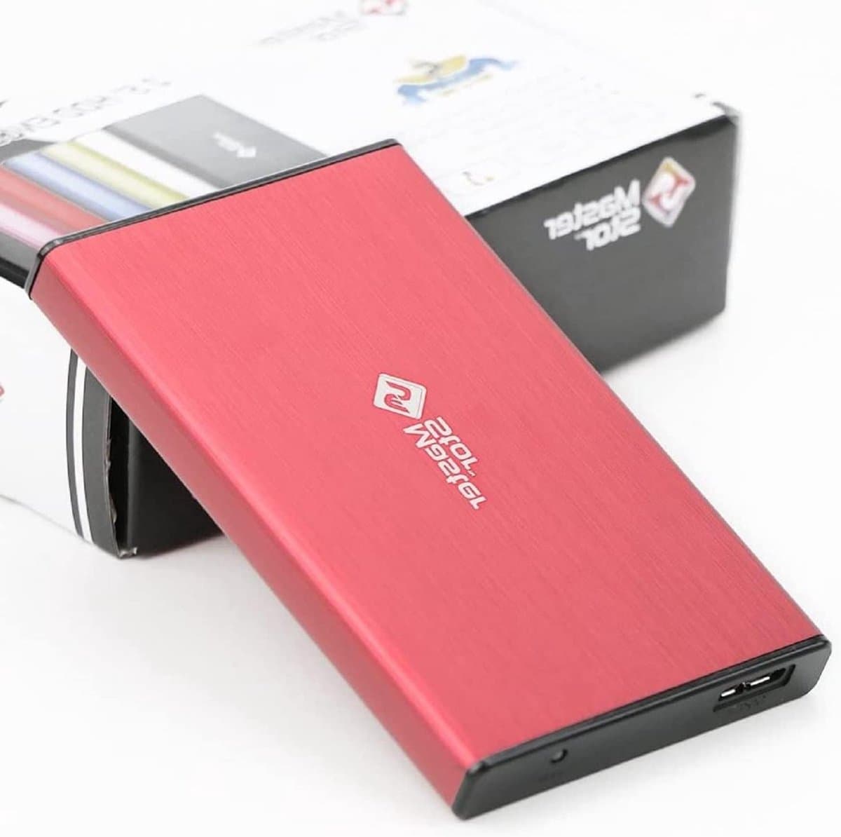 Externe Harde Schijf - Draagbare Opslag - Bestanden Opslaan - Super-Speed USB 3.0 - 120 GB - Rood — afbeelding 1