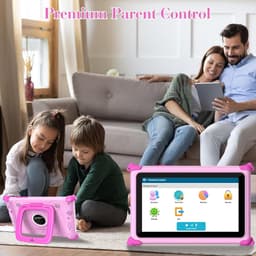 SnelShoppen - 7 inch Kindertablet voor Kinderen met Hoes - Android Tablet, Quad Core Processor, 1024x600 HD-Display, 2GB RAM, 32GB ROM (Uitbreidbaar t — thumbnail 5