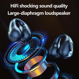 AI Translator Oordopjes Ruisonderdrukkende Headset | AI Vertaling Oordopjes Draadloze Real Time Taal Vertaler Muziek Over-Ear Voor Reizen Zakelijk, 144 Talen - blauw — thumbnail 5