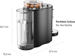 Koffiezetapparaat - Koffieballen Machine - Koffie Zetten - Gepatenteerd Brouwsysteem - 13 Liter - Zwart — thumbnail 2