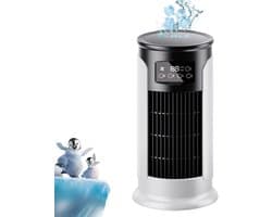 Draagbare Airco - Mini Koeler - Persoonlijke Koeling - 3-in-1 Functie - 350ml Tank - Wit