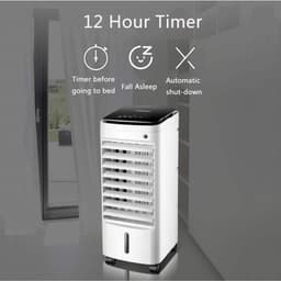 Mobiele airco ventilator - Persoonlijke koeler - Persoonlijke verkoeling - Watergekoeld - Compact formaat - Wit — thumbnail 4