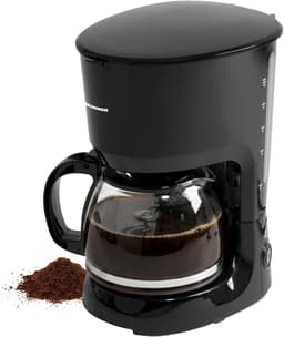 Heinner Filterkoffiezetapparaat – 750 W – Inhoud 1,25 L – Glazen Koffiekan – Warmhoudplaat – Druppelstop – Waterniveau-indicator – Zwart — thumbnail 1