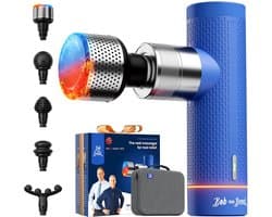 Massage Gun met Warmte- en Koudefunctie – 5 Snelheden – 11 mm Amplitude – 5 Massagekoppen