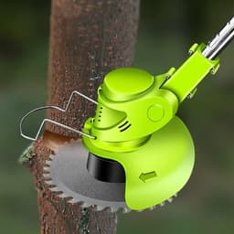Kleine Grasmaaier - Gazon Trimmer - Tuin Onderhoud - Huishoudelijk Gebruik - 3.8 kg - Groen — thumbnail 3