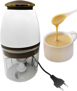 Keukenmachine - Voedselhakker - Snel Ingrediënten Snijden - Vier Scherpe Bladen - 700 ml - Zwart — thumbnail 1