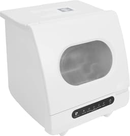 Automatische Vaatwasser - Mini Vaatwasser - Keuken Reinigen - 15 Minuten Wasprogramma - 6 Couverts - Wit — thumbnail 1