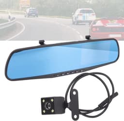 Store_9 - Dual Dash Cam - 12mp 1080p HD - Achteruitkijkspiegel - Zwart - G-sensor — thumbnail 1
