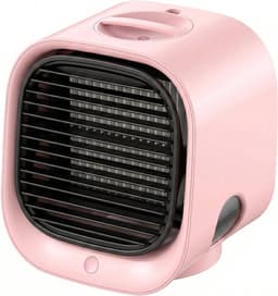 Mini airconditioner - Verdampingskoeler - Watergekoelde airconditioner - Koelventilator - USB airconditioner - Draagbare airconditioner - Koeling- Draagbare airconditioner - Draagbaar - 166*152*142 mm - 300 ml (Roze) — thumbnail 1