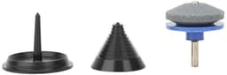 Dailygoods - Snelle Grasmaaier Messenslijper - 50mm Slijpsteen - Voor Outdoor Gebruik - Grasmaaier Onderhoud - Geschikt voor Grastrimmers — thumbnail 4