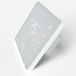 Wifi Temperatuurregelaar Programmeerbaar - Ondersteunt Touchbediening - Slimme Thermostaat voor Waterverwarming 5A Wit — thumbnail 3