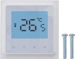 Slimme Thermostaat - Temperatuurregelaar - Vloerverwarming - Nauwkeurig 05C - 5+2 6+1 7 Dagen - Wit — thumbnail 4
