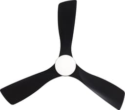 KOMHTOM - Plafondventilator - 42 inch - Met Licht en Afstandsbediening - Modern - Zwart - 3 Bladen - Geruisloze Omkeerbare DC-Motor - Geheugenfunctie - Boerderijstijl — thumbnail 2