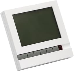 Slimme Thermostaat - Temperatuurregelaar - Energie Besparen - App Bediening - 86x86mm - Wit — thumbnail 1