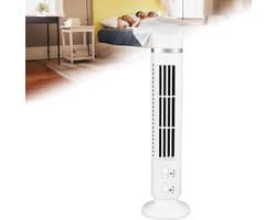 Bladloze oscillerende torenventilator - Draagbare, stille USB-koelventilator voor kantoorgebruik — afbeelding 1