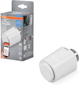 Radiatorthermostaat - Slimme thermostaat - Energie besparen - App en spraakbediening - M30 x 15 - Wit — thumbnail 1