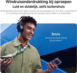 REDMI Headphones Neo - 42 dB ANC - Hi-Res Audio - 72 uur batterij - Wit — thumbnail 4
