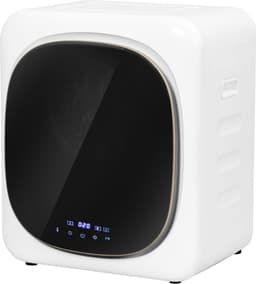 ECTEATOY® Wasdroger 4 kg - Mini Droger met Timer en Touch Display - RVS Trommel - 48x40x56 cm - Wit — thumbnail 3
