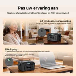 Retekess TR642 Draagbare Radio CD Speler - met Bluetooth en DAB - Stereo FM Radio en AUX – Werkt ook op batterijen - Draadloze Verbinding - Boombox Stereo Radio - Voor Thuisvermaak - Zwart - Met Afstandsbediening — thumbnail 5