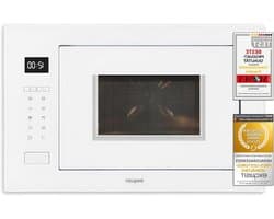 Inbouw Magnetron - Grill Magnetron - Snel Eten Bereiden - Roestvrij Staal - 25 Liter - Wit